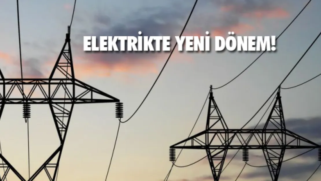 Elektrikte yeni dönem!