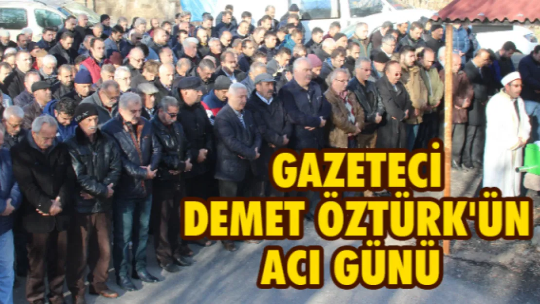  Gazeteci Demet Öztürk'ün annesi defnedildi