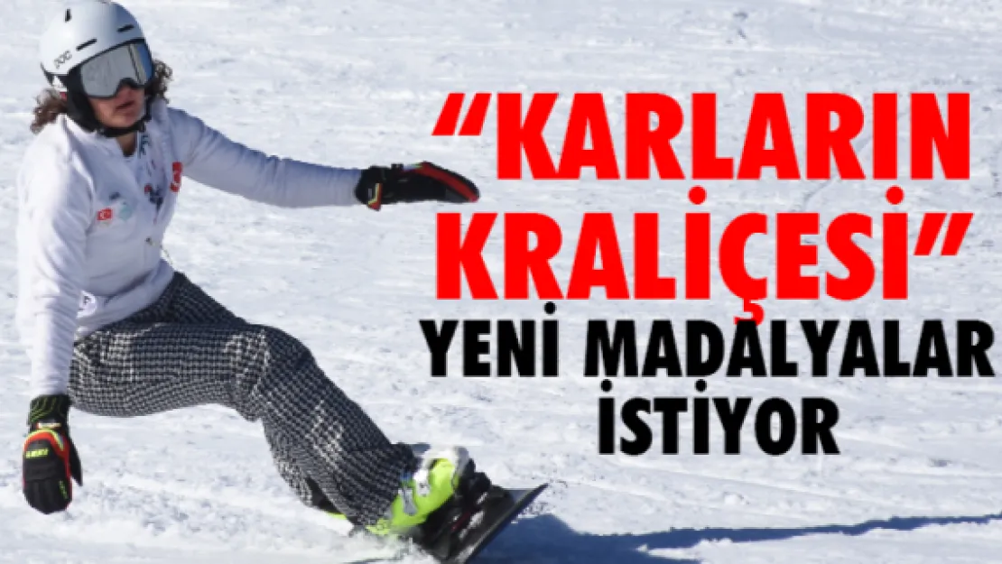 'Karların  kraliçesi'  yeni madalyalar  istiyor