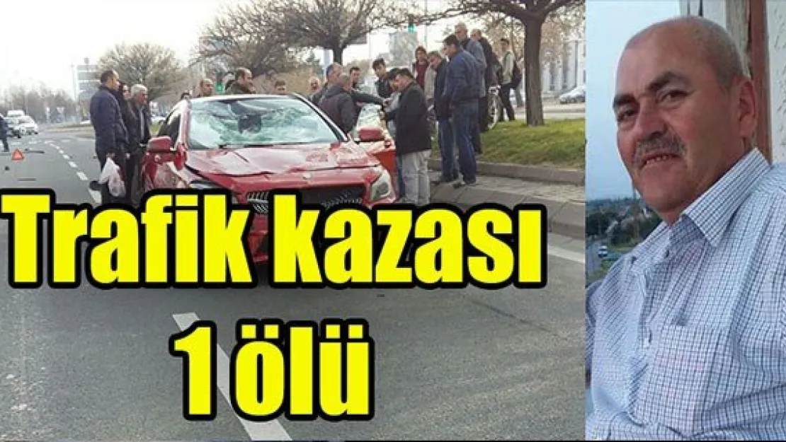 Kayseri'de trafik kazası: 1 ölü