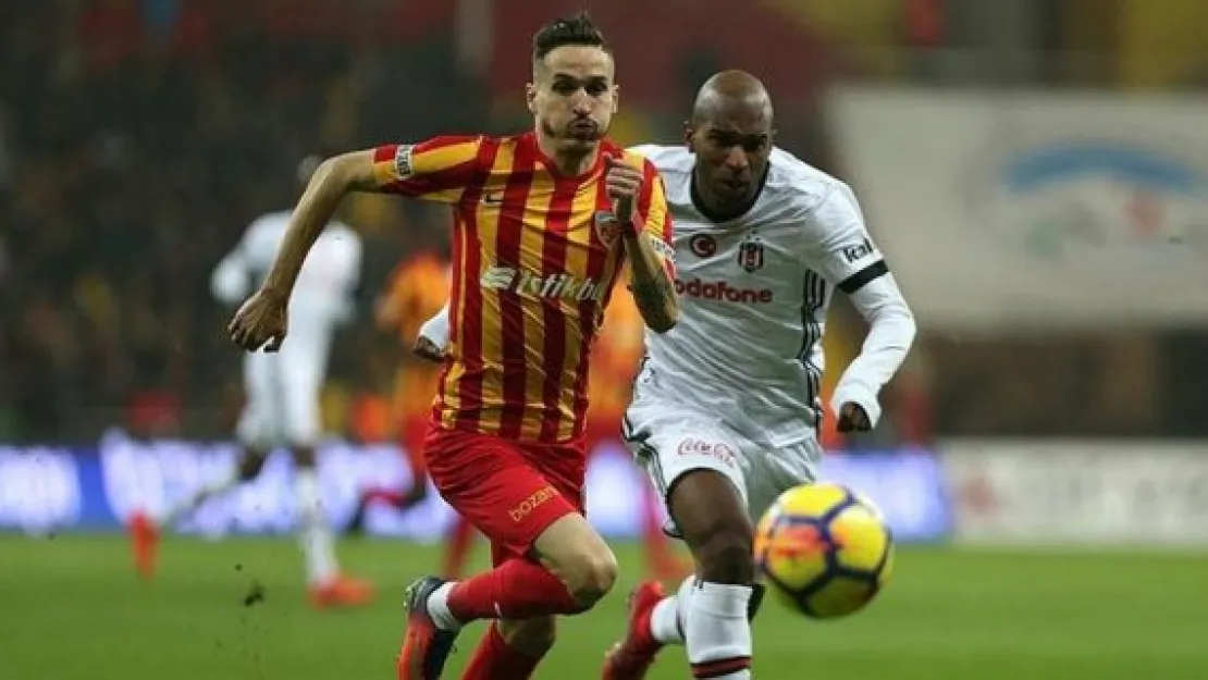 Kayserispor-Beşiktaş maçını 49 bin kişi izledi