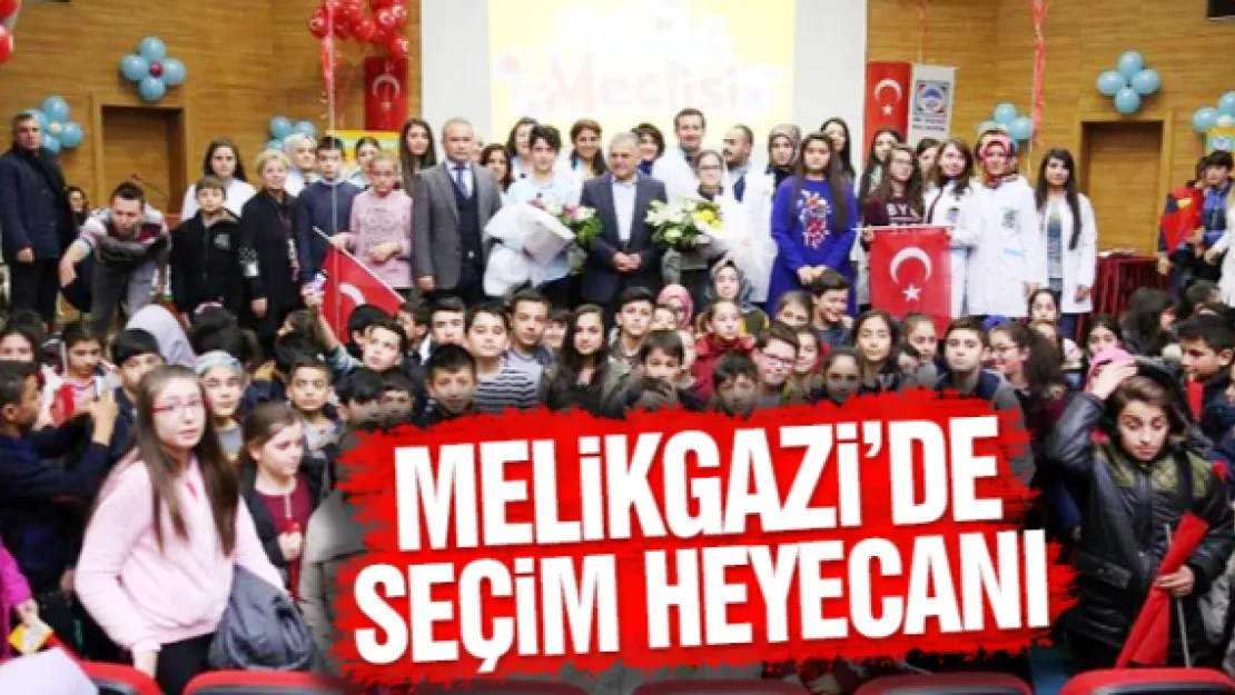 MELiKGAZi'DE SEÇiM HEYECANI