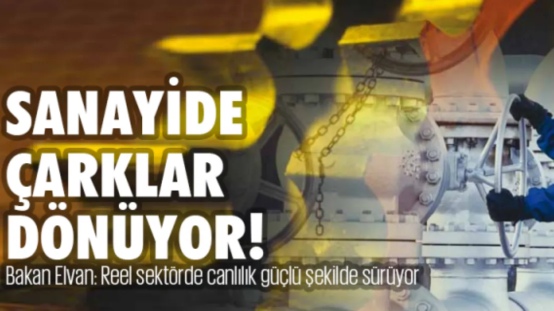 SANAYİDE ÇARKLAR DÖNÜYOR! 