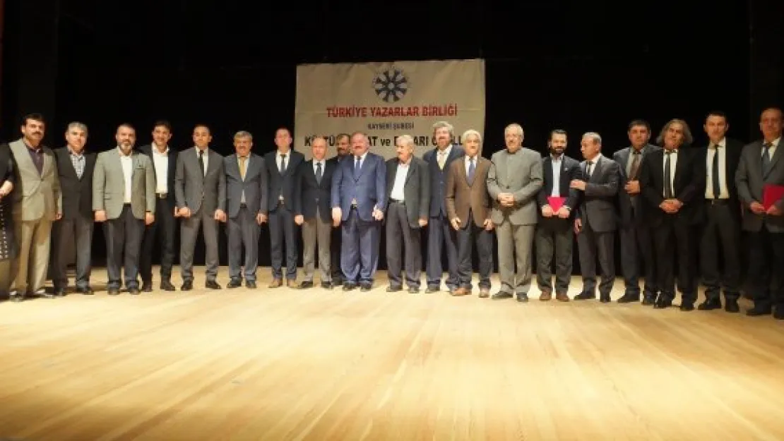 TYB 'Kültür Sanat ve Başarı' ödülleri verildi