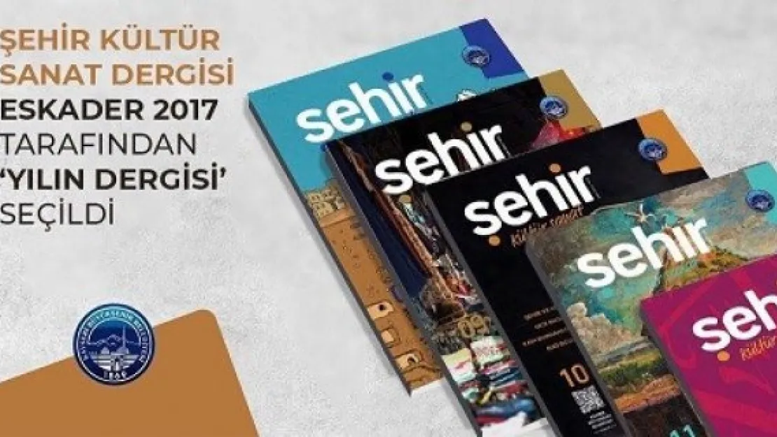 'Şehir' dergisine bir ödül de İstanbul'dan