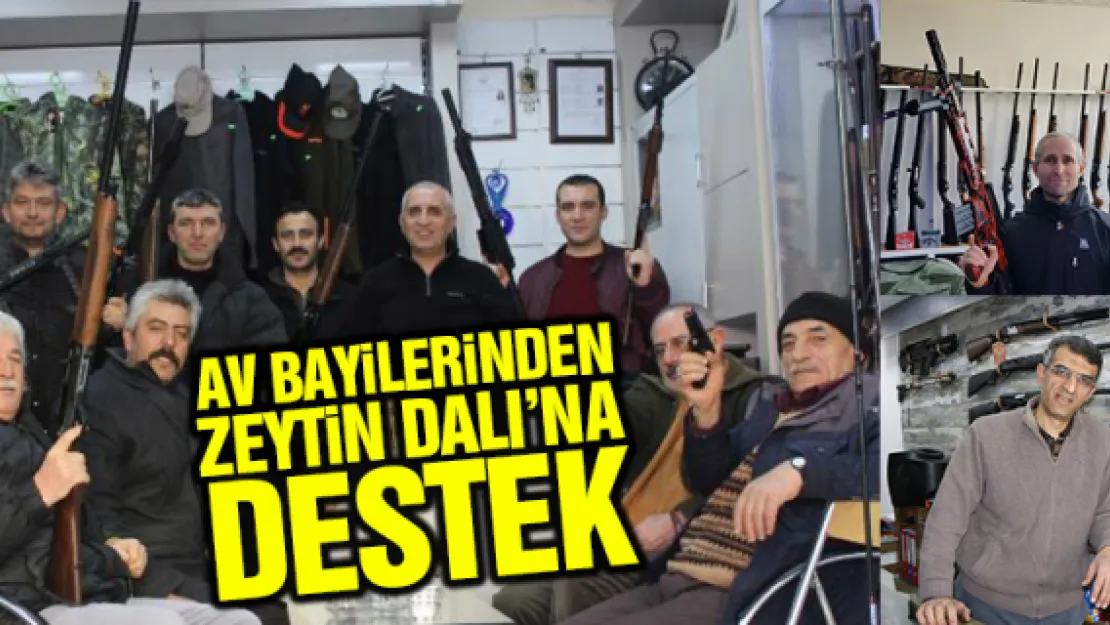 AV BAYiLERiNDEN ZEYTiN DALI'NA DESTEK