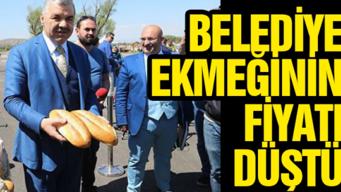 Belediye ekmeğinin fiyatı düştü