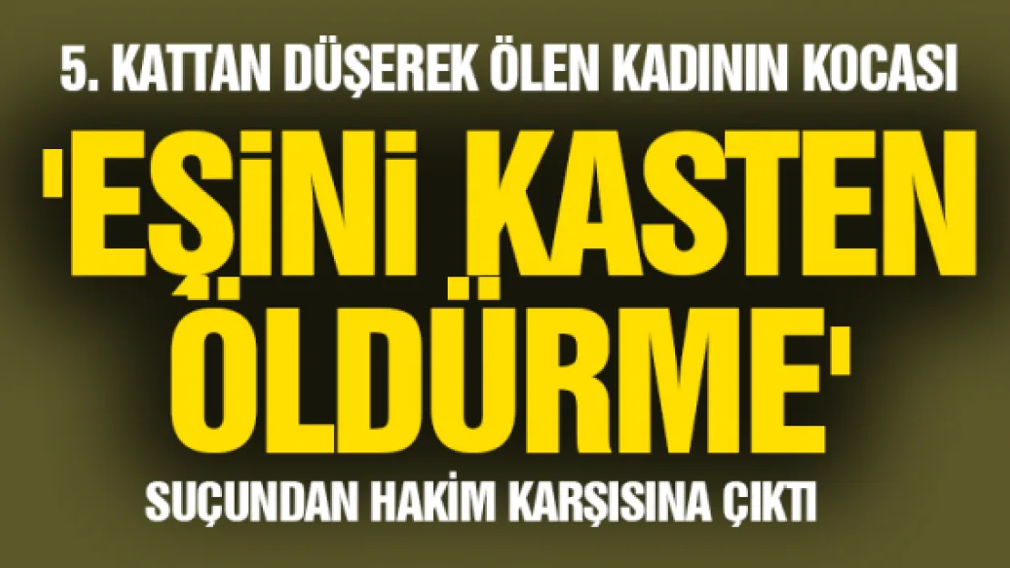 Eşini kasten öldürme