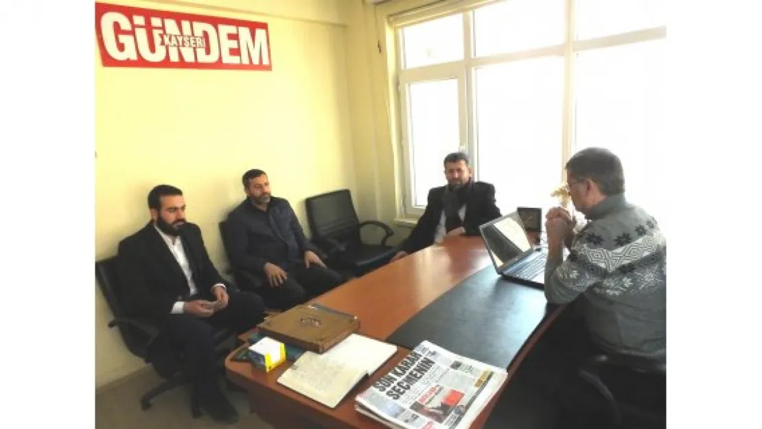 HÜDA PAR'DAN GAZETEMİZE ZİYARET