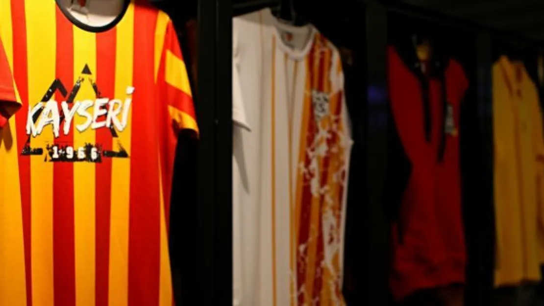Kayserispor ürün mağazası açıldı