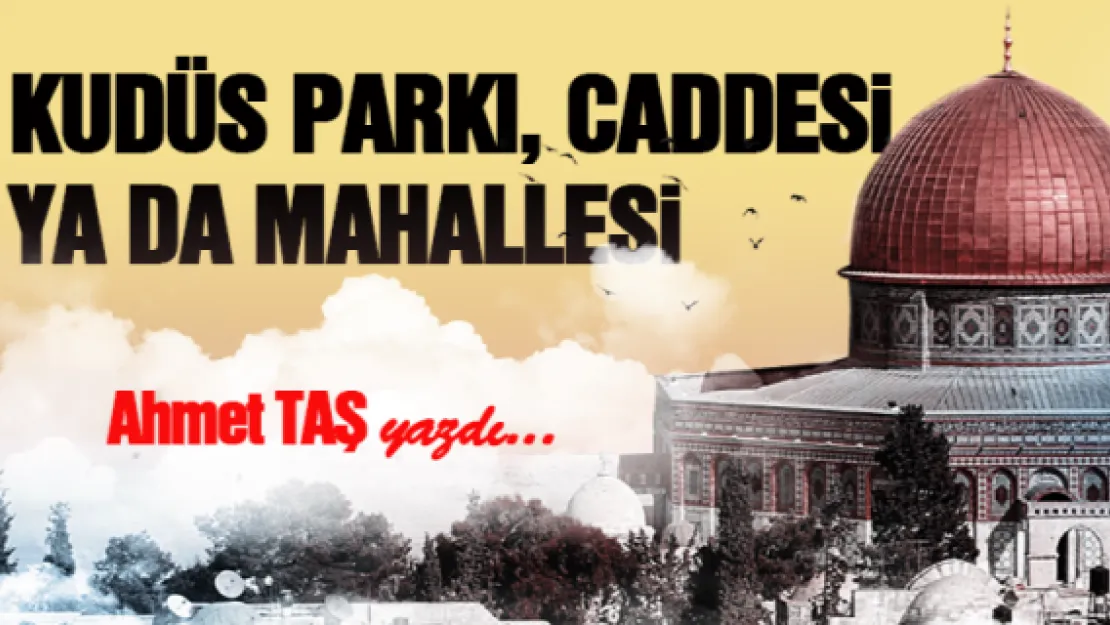 Kudüs Parkı, Caddesi ya da mahallesi