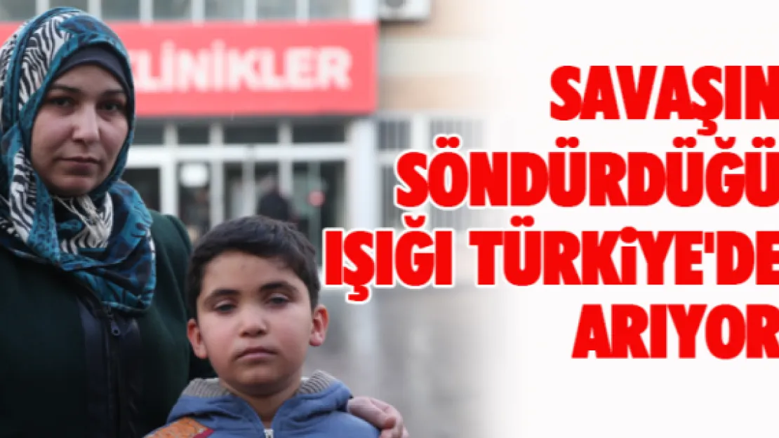 Savaşın söndürdüğü ışığı Türkiye'de arıyor