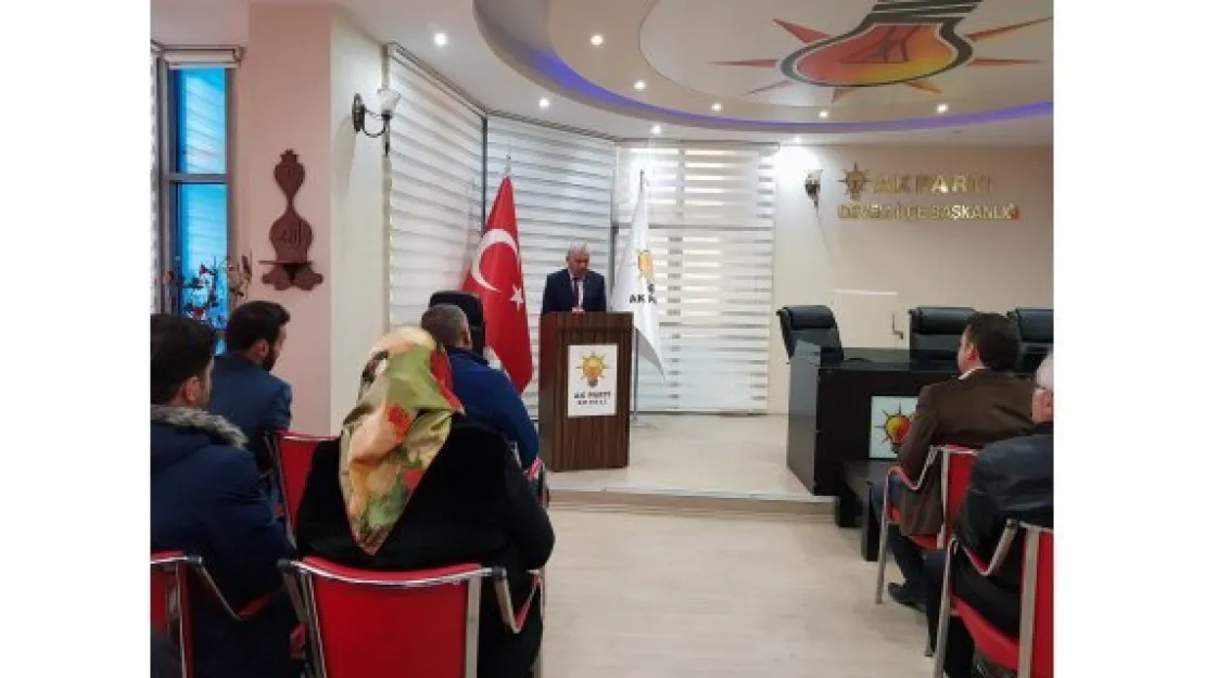 AK Parti Develi'de Şubat ayı toplantısı yapıldı
