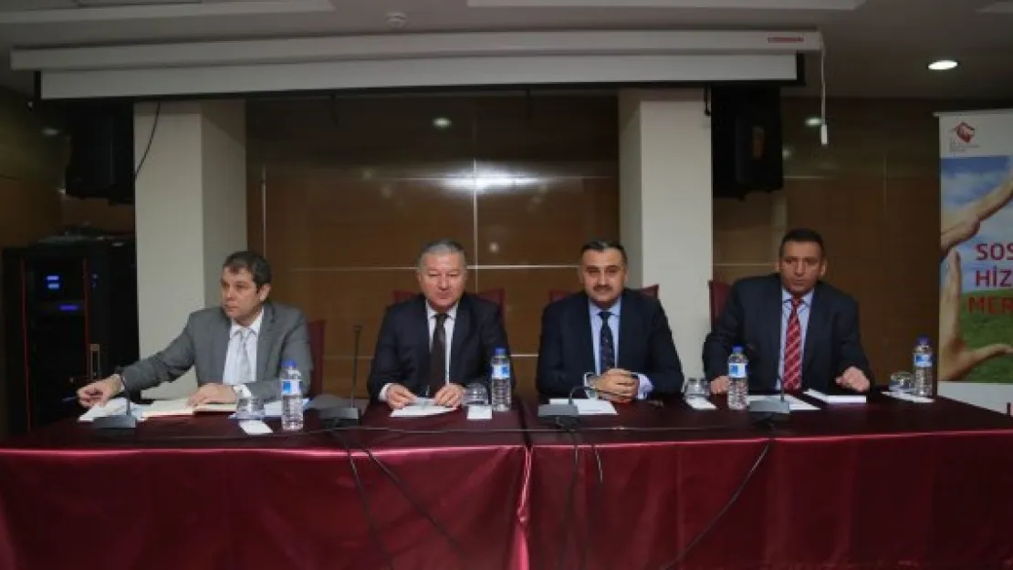 Develi'de muhtarlar toplantısı yapıldı