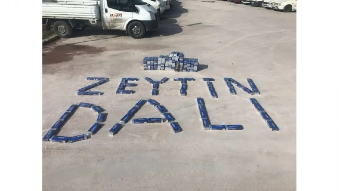 Kaçakçılık polisinden Zeytin Dalı Harekatına destek