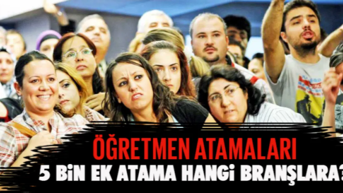 Öğretmen atamaları