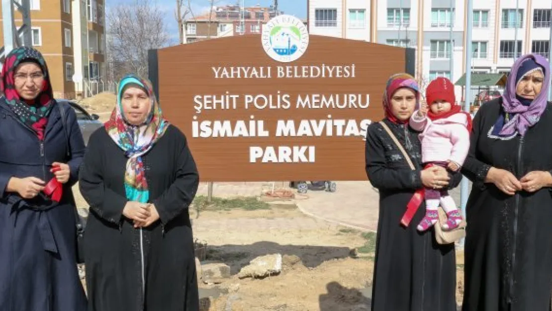 Şehit polisin ismi bu parkta yaşayacak