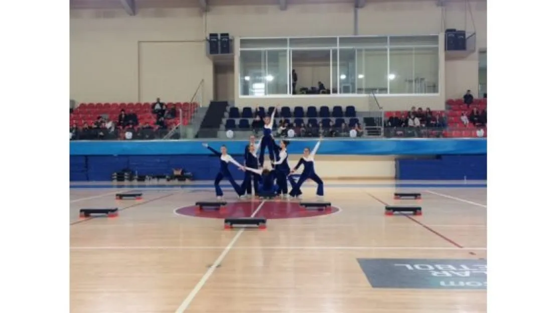 Step aerobik il birinciliği tamamlandı