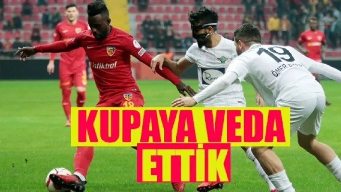 Ziraat Türkiye Kupası: Kayserispor: 2 - T. M. Aksiharspor: 2