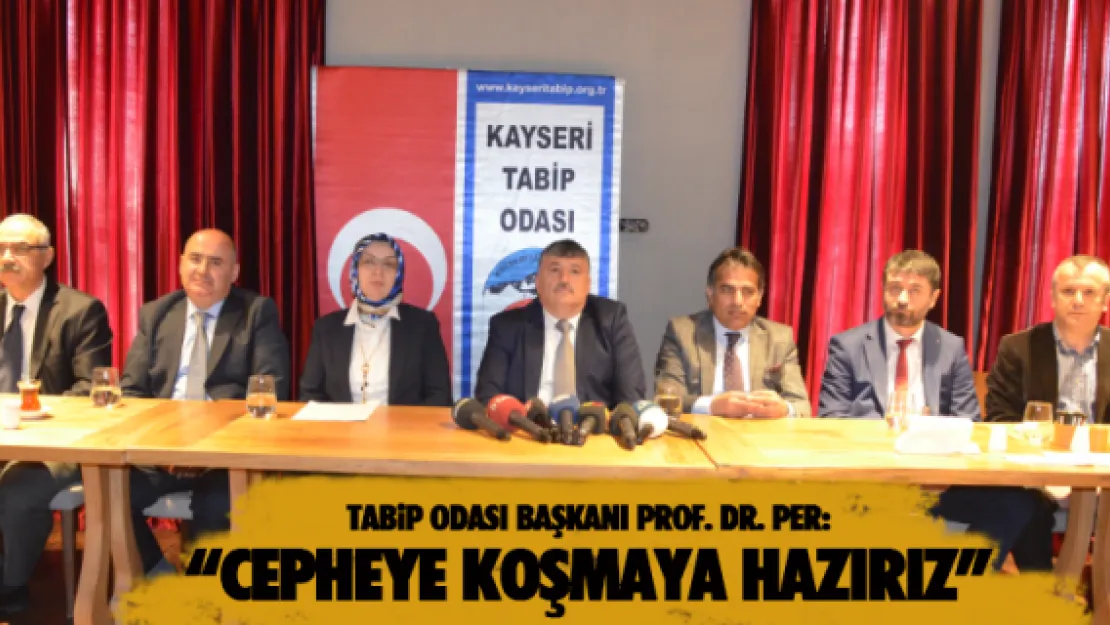 'CEPHEYE KOŞMAYA HAZIRIZ'