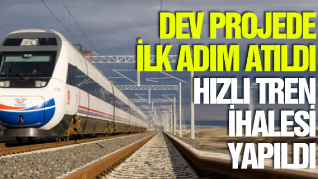 Dev projede ilk adım atıldı 