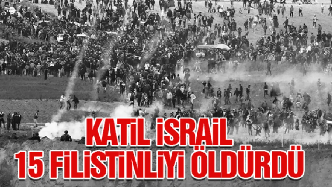 KATiL iSRAiL 15 FiLiSTiNLi'Yi ÖLDÜRDÜ