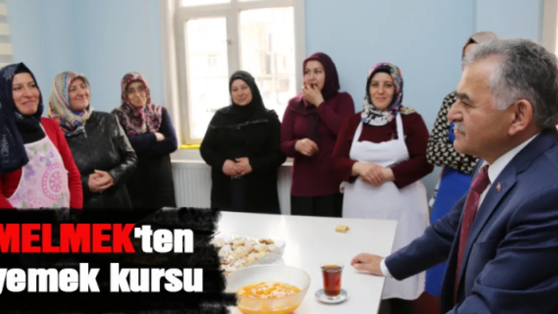 MELMEK'ten yemek kursu 