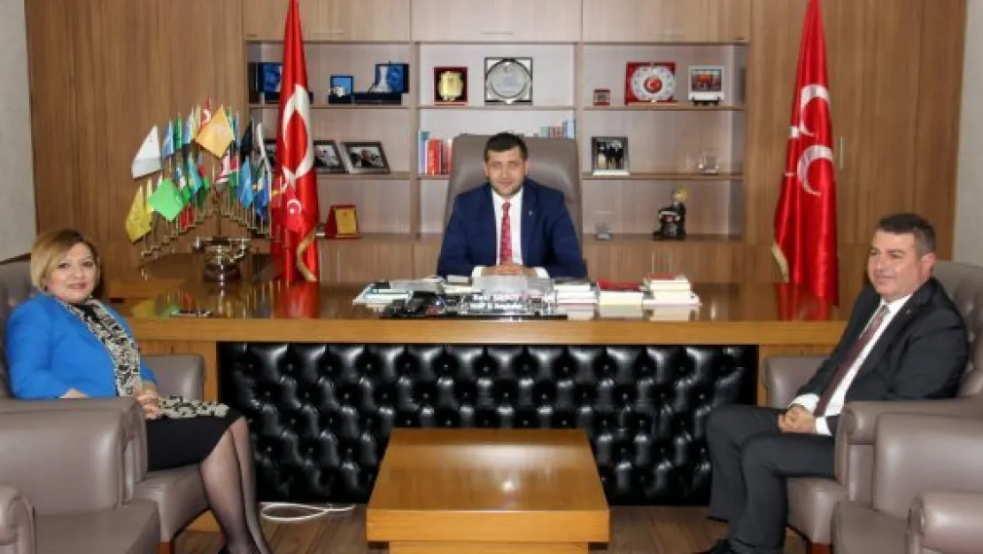 MHP KAYSERİ TEŞKİLATI ANKARA'DAN MUTLU DÖNDÜ