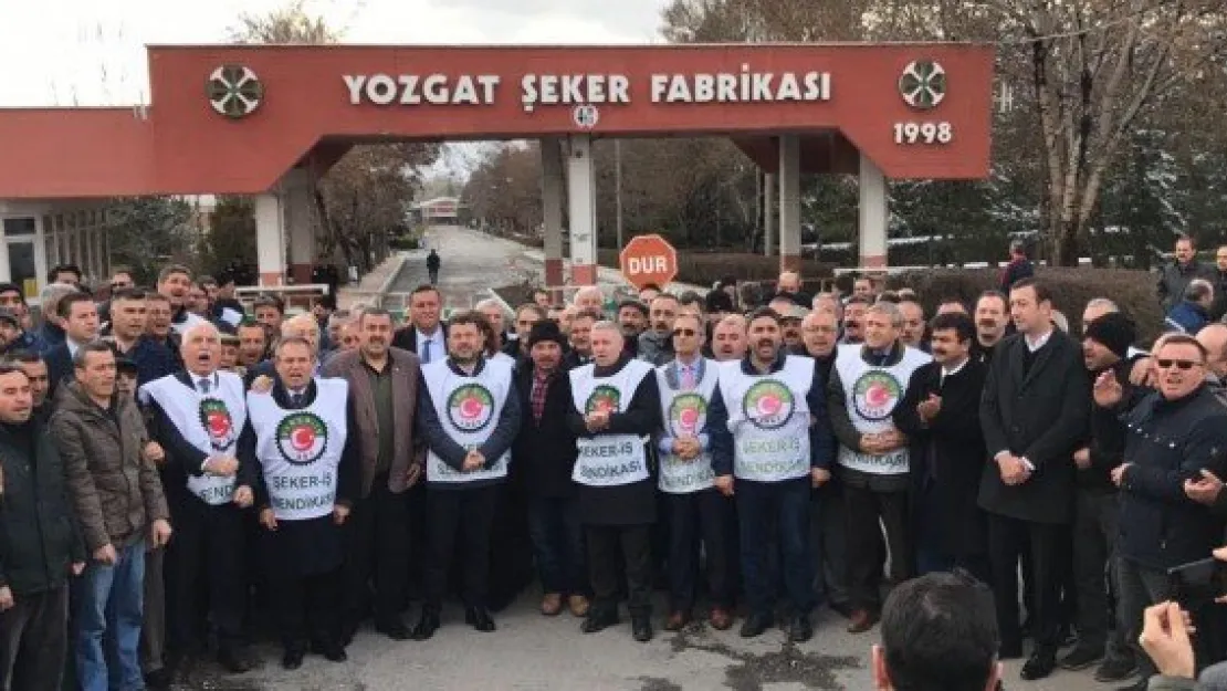 "Şeker fabrikalarını satmak vatanı satmaktır"