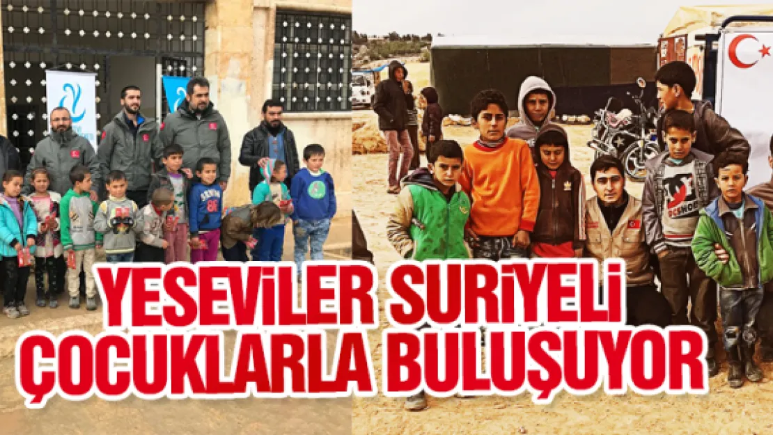 Yesevîler Suriyeli çocuklarla buluşuyor