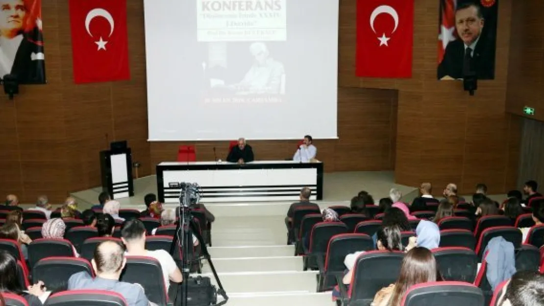 Erü'de &quotDerrida" konferansı