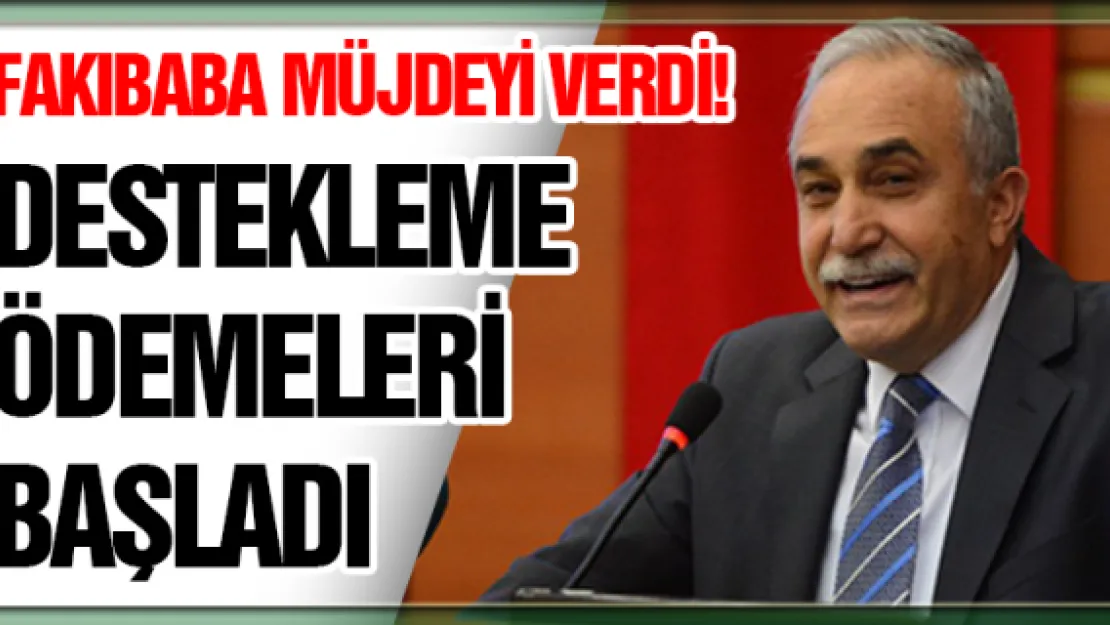 Fakıbaba müjdeyi verdi!