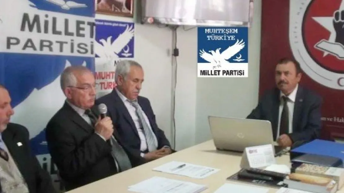 Millet Partisi'nde İdiz yeniden başkan