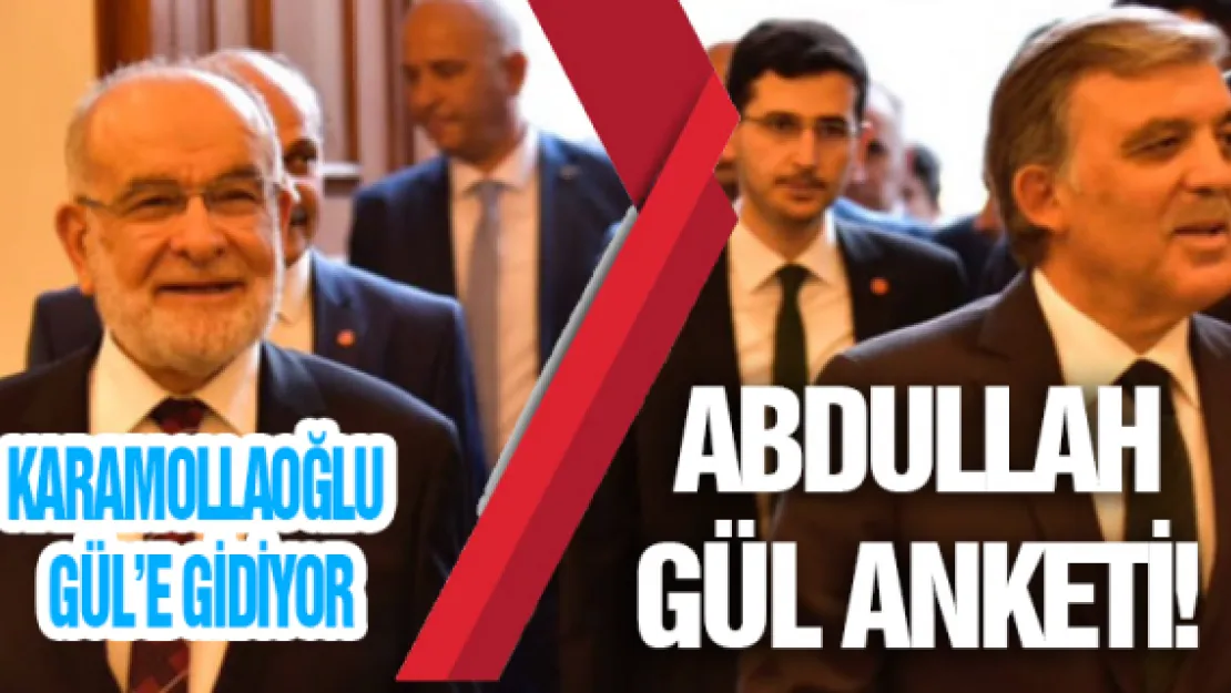 Saadet Partisi'nden Abdullah Gül anketi!