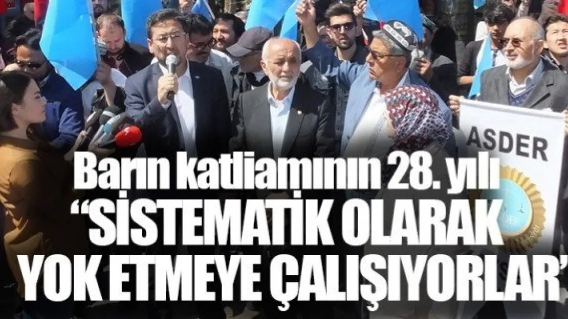 'SİSTEMATİK OLARAK YOK ETMEYE ÇALIŞIYORLAR'