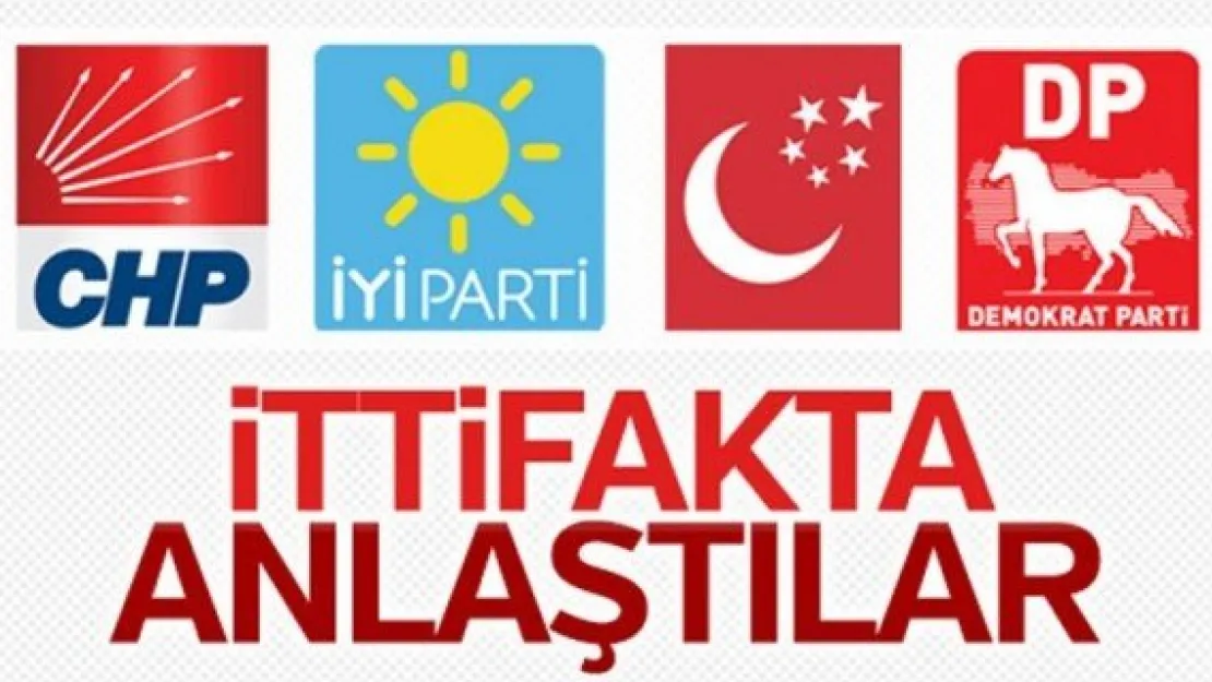 4 parti daha ittifak yaptı