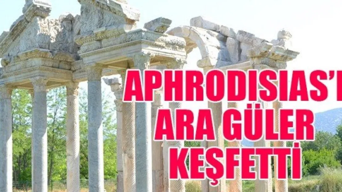 APHRODISIAS'I ARA GÜLER KEŞFETTİ