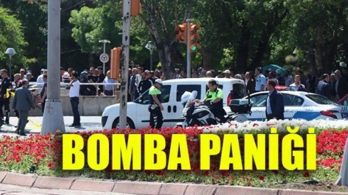 BOMBA PANİĞİ