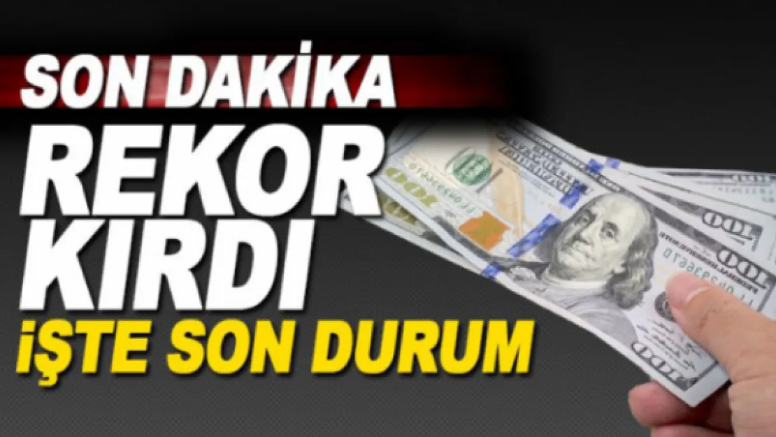 Dolar rokete bağladı!