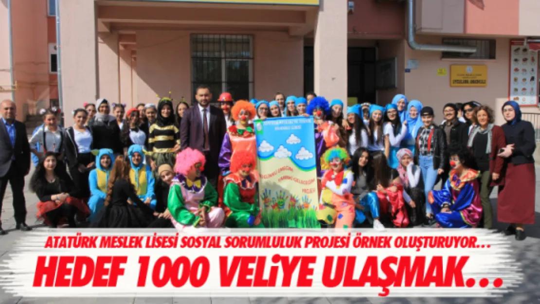 Hedef 1000 veliye ulaşmak…