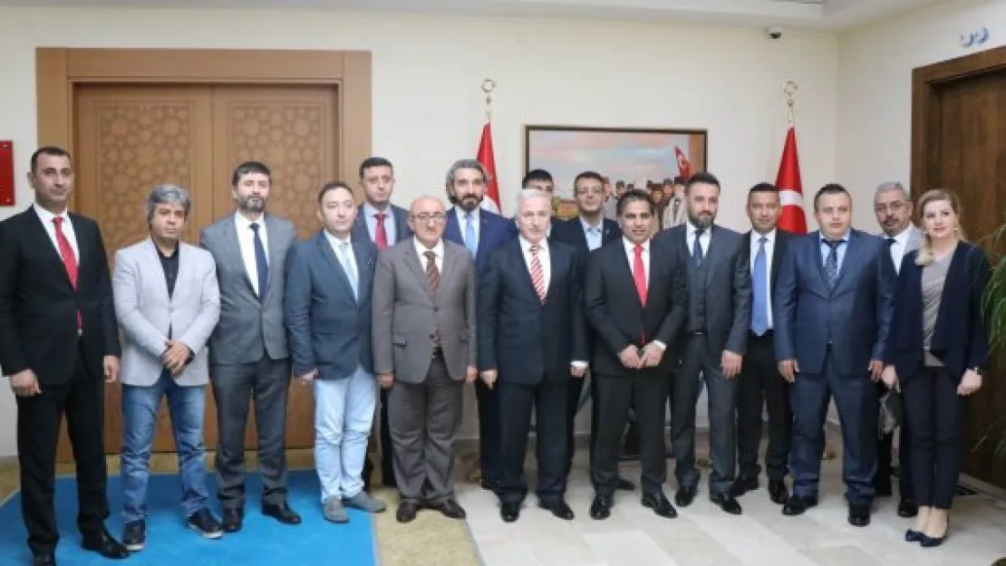 KGC'den Vali Kamçı'ya ziyaret