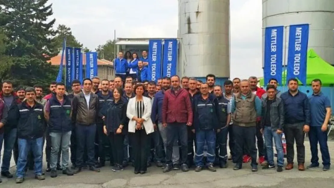 Şeker'de endüstriyel hassas tartım   sistemleri eğitimi