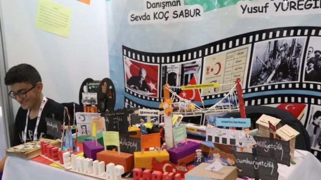 TÜBİTAK final projeleri sergilendi