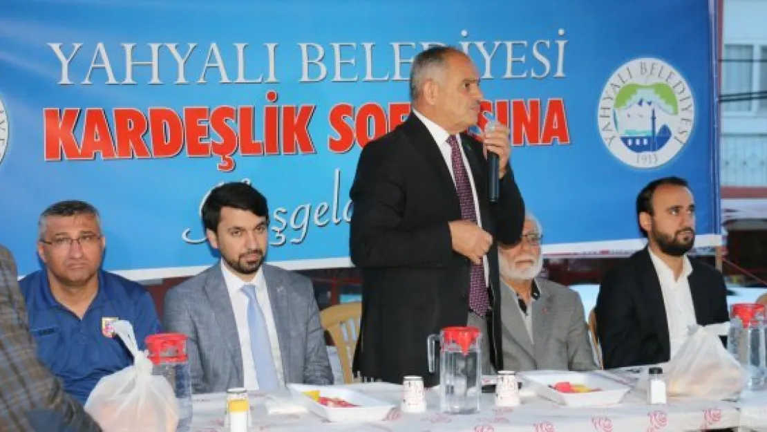 Yahyalı'da kardeşlik sofraları