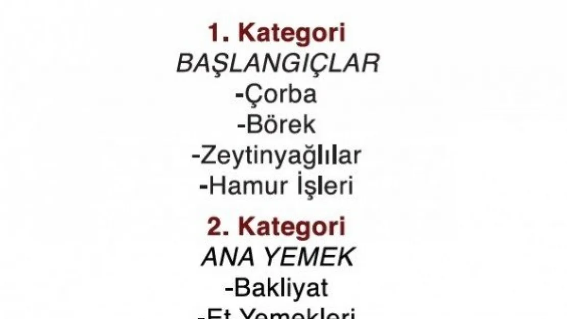 Yöresel lezzetler yarışacak