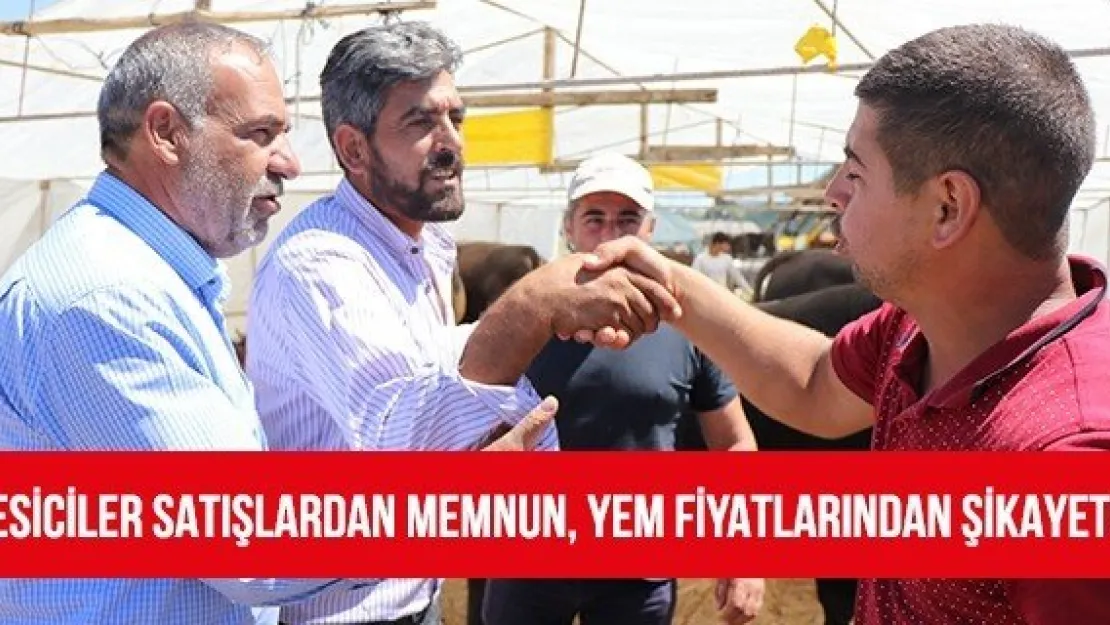 Besiciler satışlardan memnun, yem fiyatlarından şikayetçi