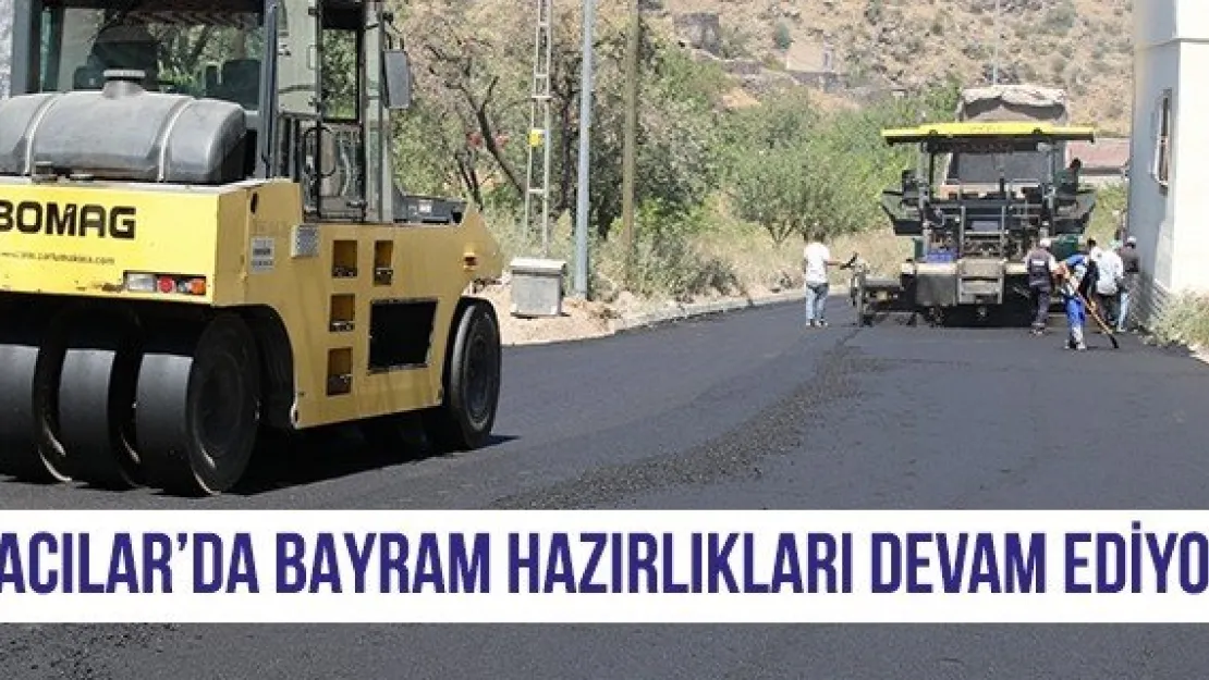 Hacılar'da bayram hazırlıkları devam ediyor