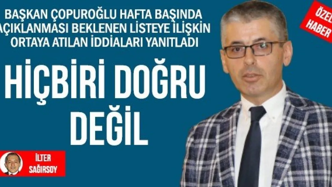 HİÇBİRİ DOĞRU DEĞİL