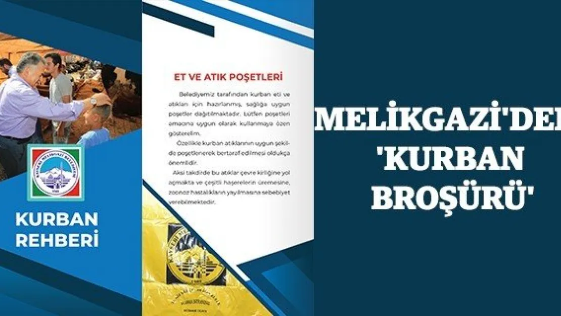 Melikgazi'den, 'Kurban Broşürü'