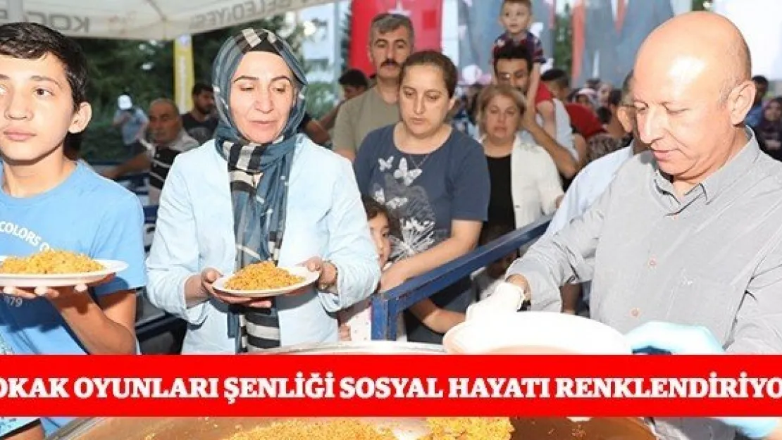 Sokak Oyunları Şenliği Sosyal Hayatı Renklendiriyor